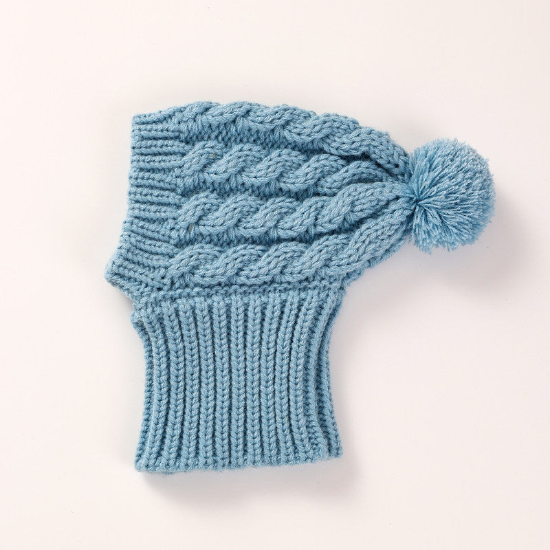 Whippet Italian Greyhound Knitted Dog Hat Winter Warm Soft Pet Beanie for Small Dogs