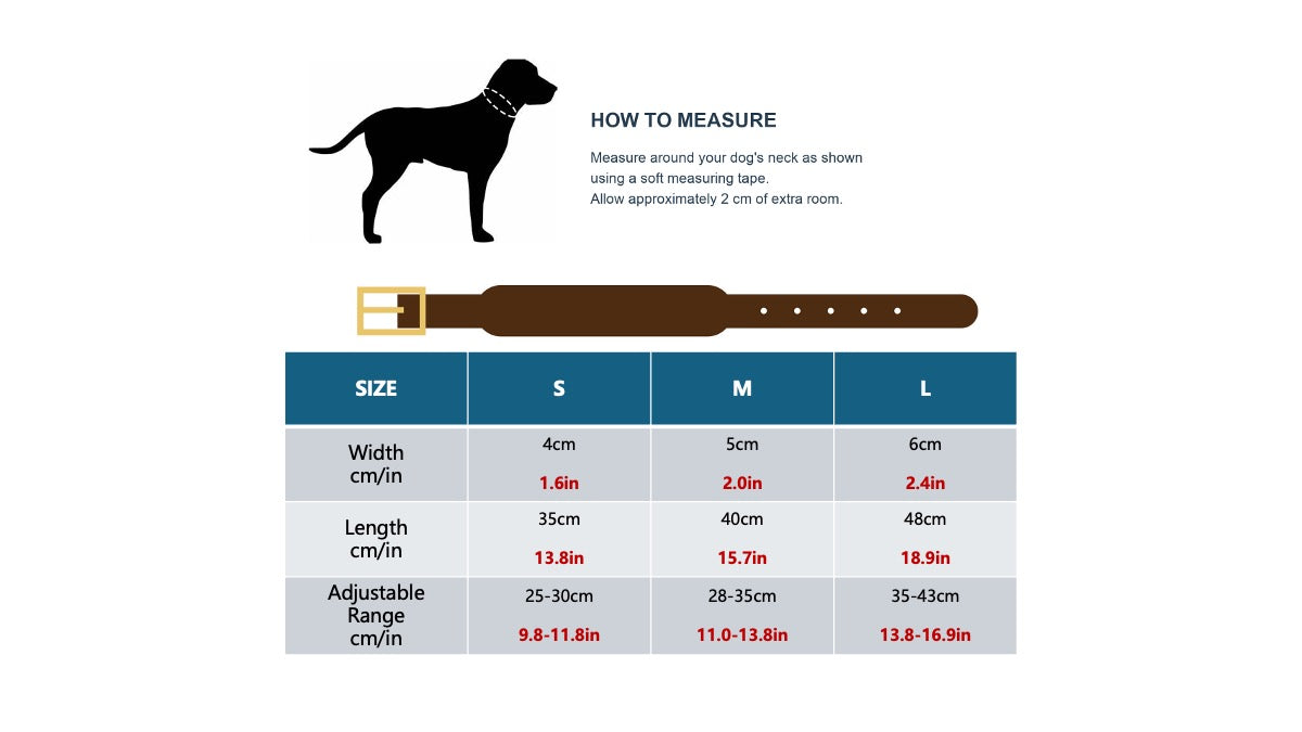 Dog Size Guide Large